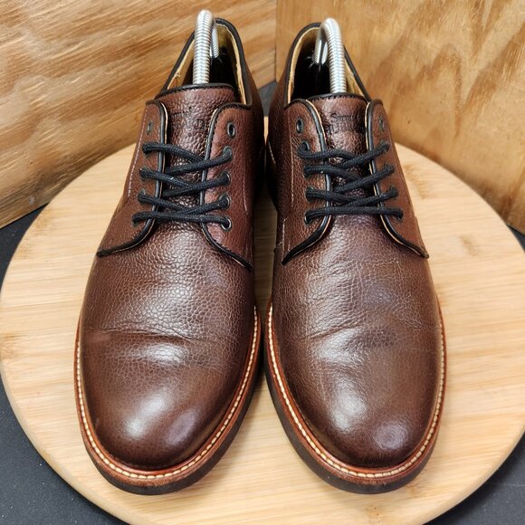 Samuel Hubbard Highlander Mens Brown Oxford Shoes Size 8.5 Vibram Bottoms main image 6